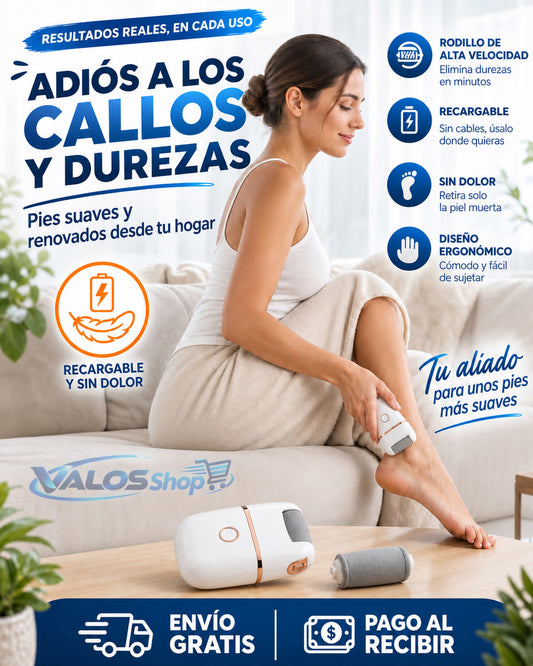 Removedor De Callos Eléctrico Recargable